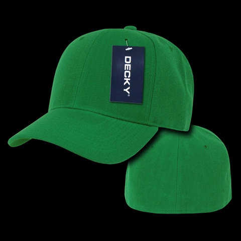 402-PL-KEL-24 Fitted Cap- Kelly Green - 603- Size - 7.12