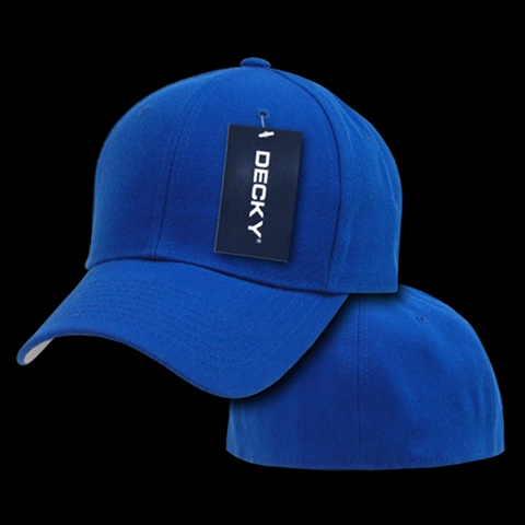 402-PL-RYL-24 Fitted Cap- Royal - 508- Size - 7.12
