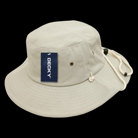 510-PL-STN-07 Aussie Hat Plain, Stone - Large & Extra Large