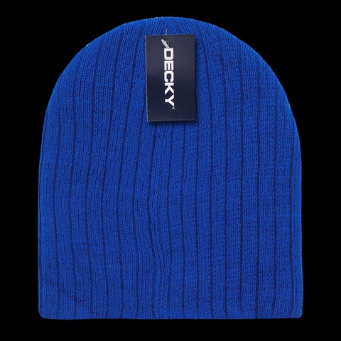 601-RYL Cable Beanies- Royal