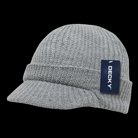 605-HGY GI Jeep Caps- Heather Grey