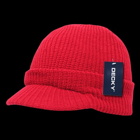 605-RED GI Jeep Caps- Red