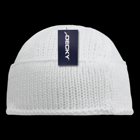 612-WHT Sailor Beanies- White