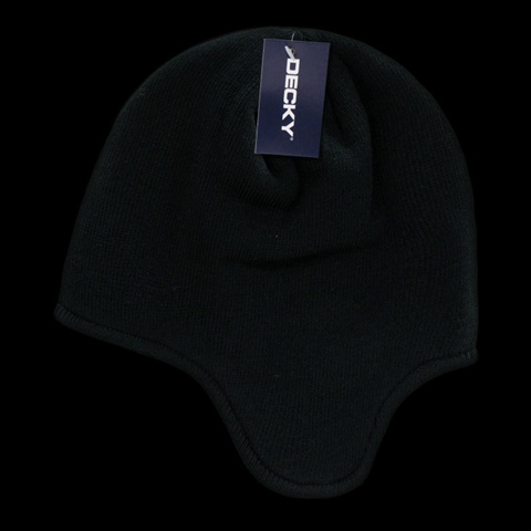 616-BLK Helmet Beanies- Black
