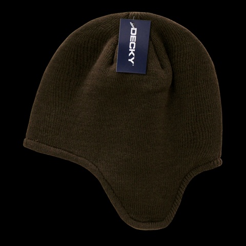 616-BRN Helmet Beanies- Brown