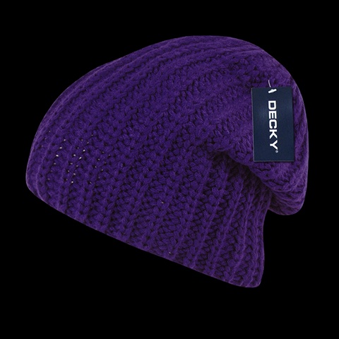 635-PUR Cozy Knit- Purple