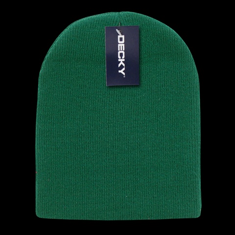 684-FOR American Made Watch Cap - No Cuff- Forest