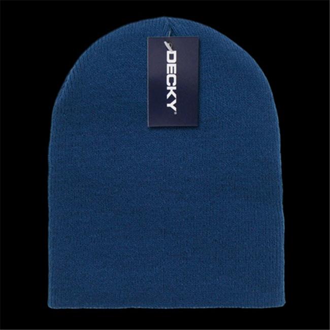 Decky KCSP-LTNVY Acrylic Short Knit Caps - Light Navy