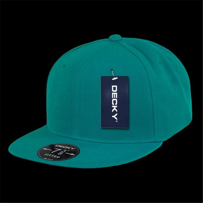 Decky RP1-PL-AQU-27 Retro Fitted Caps Aqua - 7.5