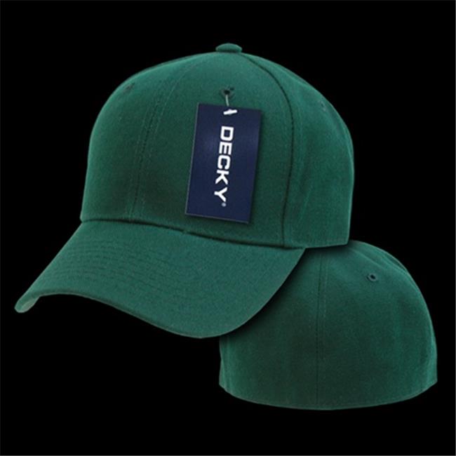 Decky 402-PL-FOR-24 Fitted Cap- Forest- Size - 7.12