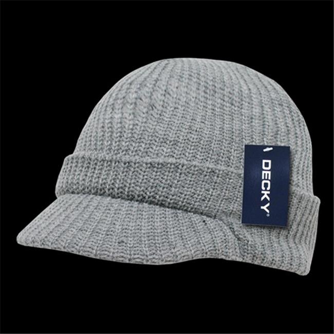 Decky 605-HGY GI Jeep Caps- Heather Grey