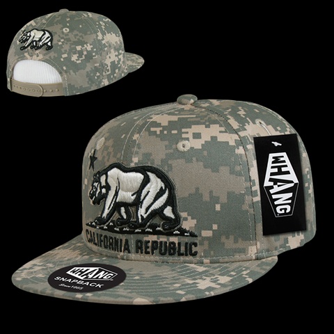 WHANG California Republic Snapbacks, ACU