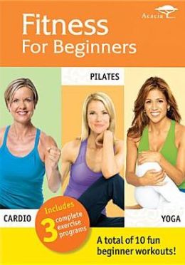 Picture of ACR DAMP8308D Yoga for Beginners & Cardio for Beginners & Pilates for Beginners