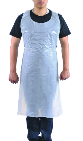10-2846 Disposable 1 MIL Polyethylene Apron- Pack 1-000