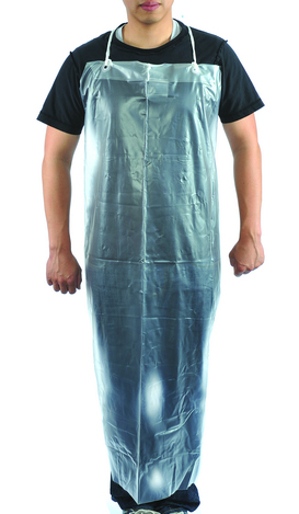 10-3545P-CL Clear PVC Apron 35 x 45 In.- Pack 48