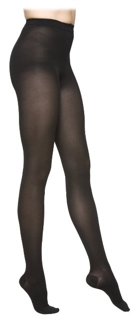 Select Comfort 862PMLW99 20-30 mmHg Womens Panty- Medium- Long - Black