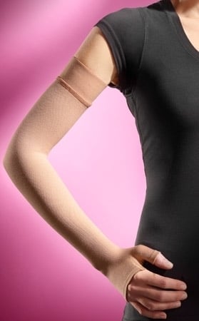912AMLG77-PS Advance Arm Sleeve With Gauntlet Plus - Beige - Medium-Long