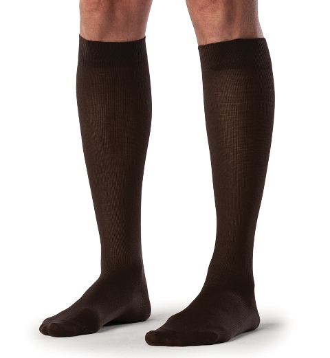Sea Island Cotton Sea Island Cotton Compression Socks - Navy - Medium Small - 20-30mmHg