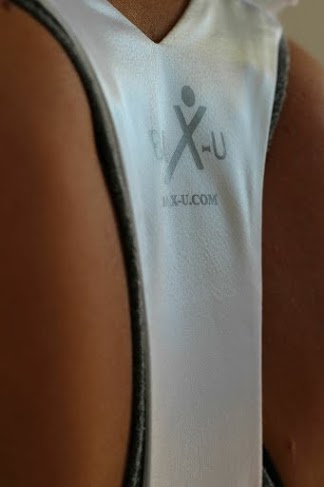 Picture of BaX-u Back Brace & Posture Support - White&#44; Medium