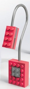 Picture of That Company Called If 35304 Block Light - Neon&#44; Red