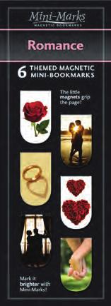 Mini-Mark Magnetic Bookmark - Romance