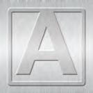 Helvetica Clip-On Letter Bookmark - A