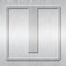 92909 Helvetica Clip-On Letter Bookmark - I