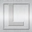 Helvetica Clip-On Letter Bookmark - L