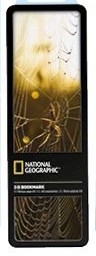 National Geographic 3-D Bookmark - Spider On Web