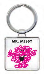 Mr. Messy Keyring