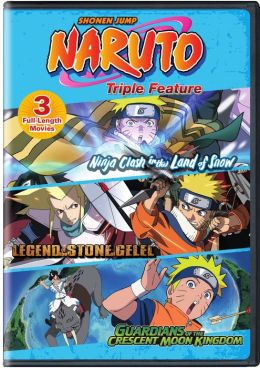 Picture of VIZ D484438D Naruto Movies Triple Feature