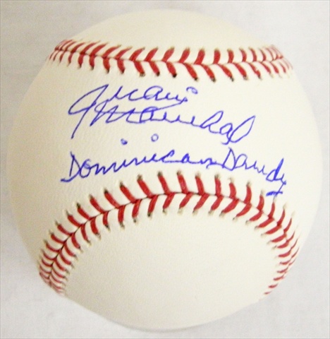 Juan Marichal Signed Rawlings Official MLB Baseball with Dominican Dandy