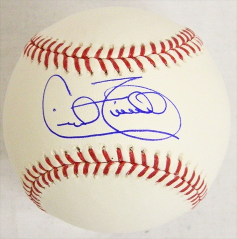 Cecil Fielder Signed Official MLB Baseball