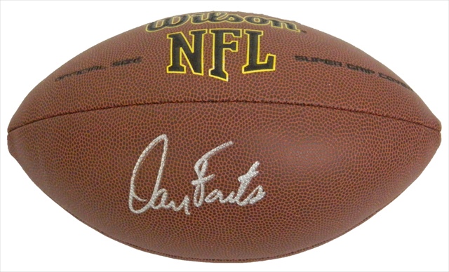 Dan Fouts Signed Wilson Super Grip Full-Size Football