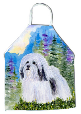 Picture of Carolines Treasures SS1034APRON Havanese Apron - 27 H x 31 W in.
