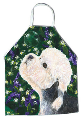 Picture of Carolines Treasures SS1055APRON Dandie Dinmont Terrier Apron - 27 H x 31 W in.