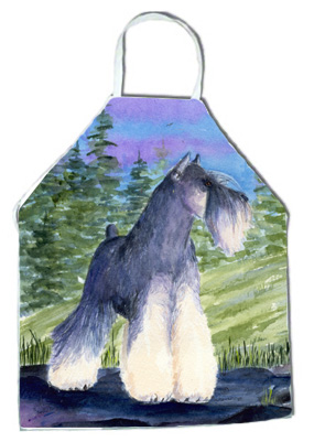 Picture of Carolines Treasures SS1061APRON Schnauzer Apron - 27 H x 31 W in.