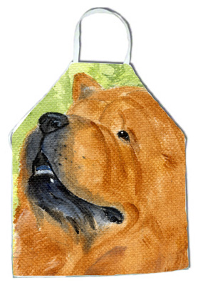 Picture of Carolines Treasures SS7007APRON Chow Chow Apron - 27 H x 31 W in.
