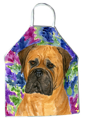 Picture of Carolines Treasures SS8155APRON Bullmastiff Apron - 27 H x 31 W in.
