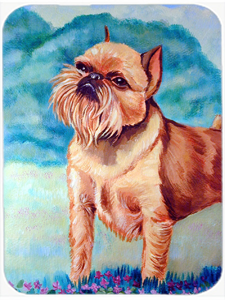 Picture of Carolines Treasures 7016LCB Brussels Griffon Glass Cutting Board - Large- 15 x 12 in.