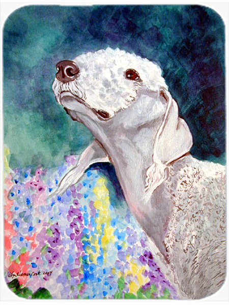 Picture of Carolines Treasures 7226LCB Bedlington Terrier Glass Cutting Board - Large- 15 x 12 in.