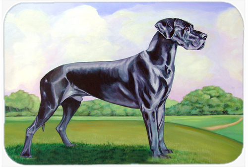 Picture of Carolines Treasures 7245LCB Great Dane Glass Cutting Board - Large- 15 x 12 in.