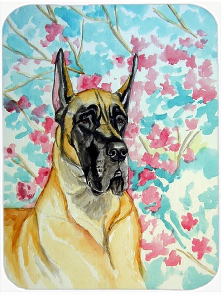 Picture of Carolines Treasures 7270LCB Great Dane Glass Cutting Board - Large- 15 x 12 in.