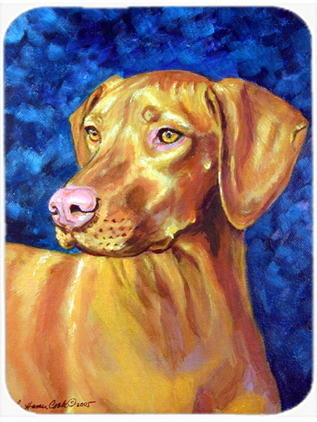 Picture of Carolines Treasures 7289LCB Vizsla Glass Cutting Board - Large- 15 x 12 in.