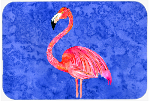 Picture of Carolines Treasures 8685LCB Flamingo Glass Cutting Board - Large- 15 x 12 in.