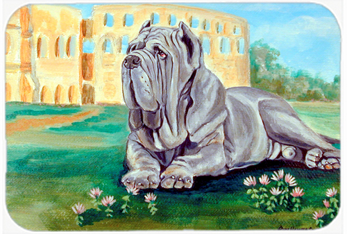 Picture of Carolines Treasures 7517LCB Neapolitan Mastiff Glass Cutting Board - Large