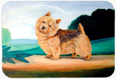 Picture of Carolines Treasures 7519LCB Norwich Terrier Glass Cutting Board - Large