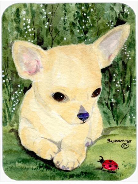 Chihuahua Glass Cutting Board - Large