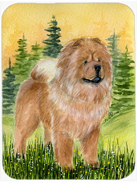 SS7004LCB Chow Chow Glass Cutting Board - Large