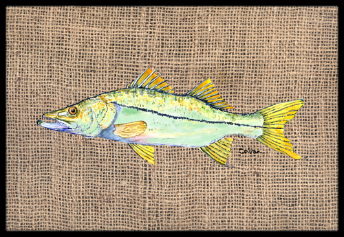 24 x 36 in. Fish - Snook Indoor Or Outdoor Doormat